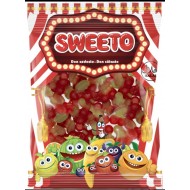 Sweeto Jelly Sweets Cherries Halal 1kg Bag